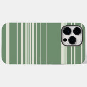 グリーンストライプの複雑な要素 Case-Mate iPhoneケース (裏面 (横))