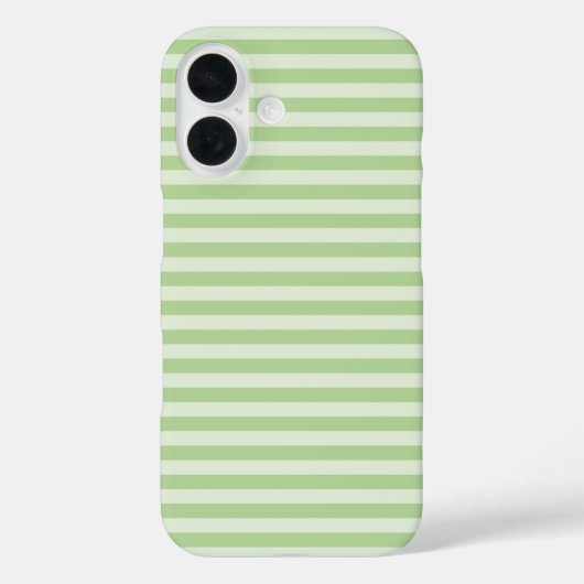 グリーンストライプ Case-Mate iPhoneケース (裏面)