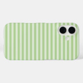 グリーンストライプ Case-Mate iPhoneケース (裏面 (横))