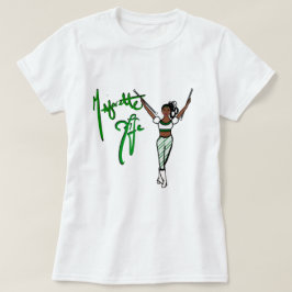 グリーンストライプTシャツ Tシャツ