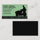 グリーンストリーク芝生サービス 名刺 (正面/裏面)