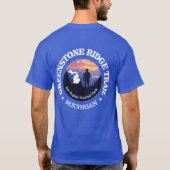 グリーンストーン尾根トレイル(rd2) tシャツ (裏面)