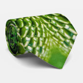 グリーンスネークスキンはかりで測プリントノベルティパーティー ネクタイ (ロール)