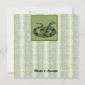 グリーンスネークスキンプロフェッショナル事業 サンキューカード (裏面)