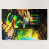 グリーンスネーク ジグソーパズル (横)