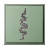 グリーンスネーク タイル (正面)