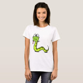 グリーンスネーク Tシャツ (正面フル)