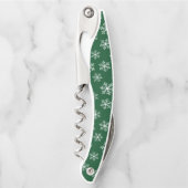 グリーンスノーフレークコルク ソムリエナイフ (正面)
