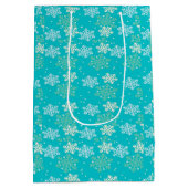 グリーンスノーフレーク抱き枕小 – 中 ミディアムペーパーバッグ (裏面)