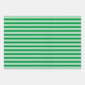 グリーンスノーフレーク ラッピングペーパーシート (正面2)