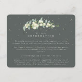 グリーンスノーベリー+ユーカリ結婚トゥスステム情報 エンクロージャーカード (正面)