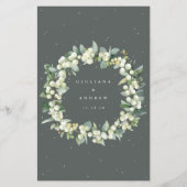 グリーンスノーベリー+ユーカリ3コースメ結婚ニュー (裏面)