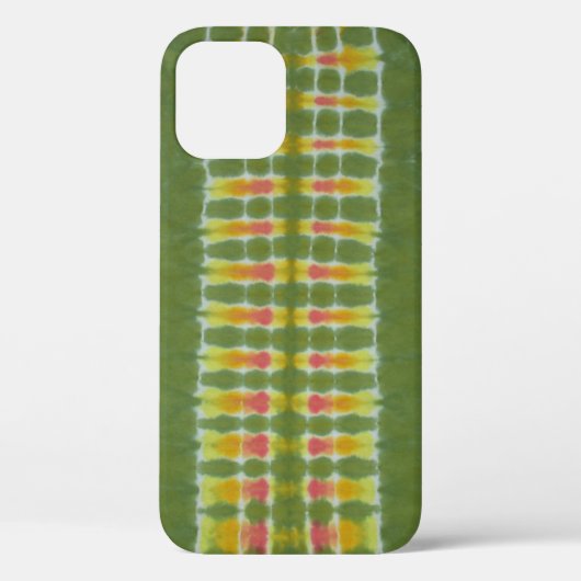 グリーンスパイン絞り染め Case-Mate iPhoneケース (裏面)