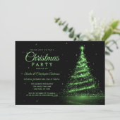 グリーンスパークルライトツリークリスマスパーティー 招待状 (スタンド正面)