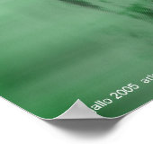 グリーンスピリットbyグレゴリー・ガロ ポスター (角)