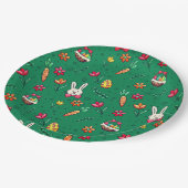 グリーンスペインのイースターパターン紙プレート ペーパープレート (アングル)