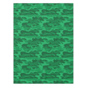 グリーンスペインのモノカラー迷彩柄バー鍵 テーブルクロス (正面)