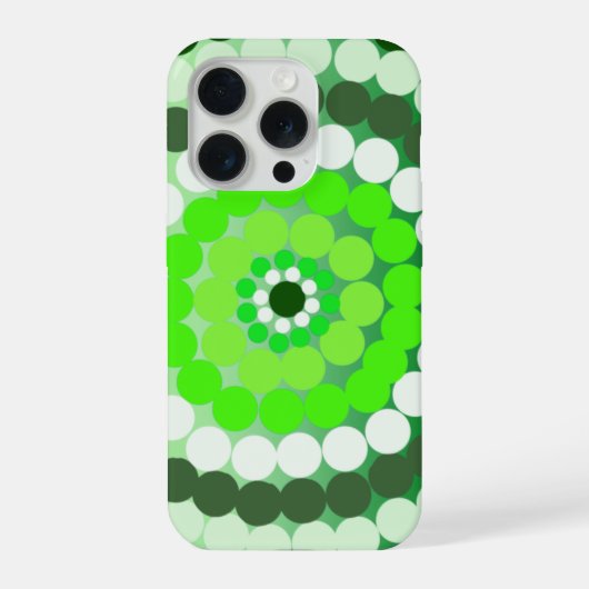 グリーンスポッティスポット,   iPhoneケース (裏面)