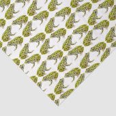 グリーンスポッテッドヒョウティッシュペーパー 薄葉紙 (詳細)