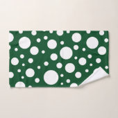 グリーンスポットバスタオルセット バスタオルセット (ハンドタオル)