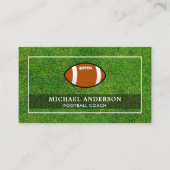 グリーンスポーツターフ プロフェッショナルフットボールコーチ 名刺 (正面)