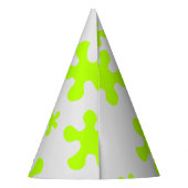 グリーンスライムグレーおもしろい パーティーハット (裏面)