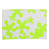 グリーンスライムグレーおもしろい 枕カバー (正面右)