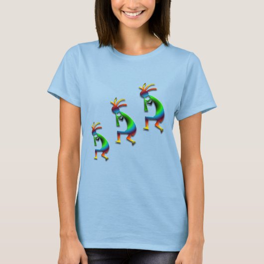 グリーンスワールココペリス Tシャツ (正面)
