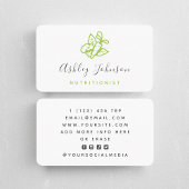 グリーンズニンジン&ブロッコリー栄養士ソーシャルメディア 名刺