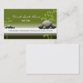 グリーンズバンブーロックスパ名刺 名刺 (正面/裏面)