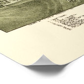 グリーンズバーグ， PAパノラママップ – 1901 ポスター (角)