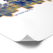 グリーンズボロスカイライン ポスター (角)