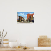 グリーンズボロノースカロライナ通り ポスター (キッチン)