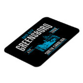 グリーンズボロ マグネット (左側)