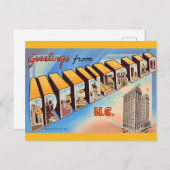 グリーンズボロNCグリーティングポストカード ポストカード (正面/裏面)