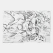 グリーンズマテイ！ キッチンタオル (横)