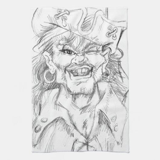 グリーンズマテイ！ キッチンタオル (縦)