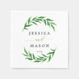 グリーンズ結婚ナプキンカクテルナプキン スタンダードカクテルナプキン