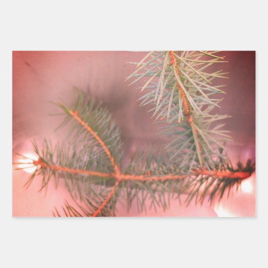 グリーンセット3 ラッピングペーパーシート (正面)