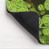 グリーンセドゥムガーデンプラント マウスパッド (コーナー)