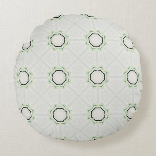 グリーンセレネ開花 ラウンドクッション (正面)