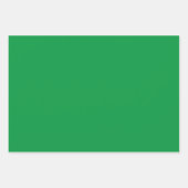 グリーンセントパトリックの日2024クラスエレガントトレンディー ラッピングペーパーシート (正面2)