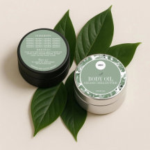 グリーンセージ天然植物成分ラベル