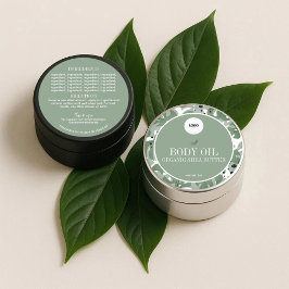 グリーンセージ天然植物成分ラベル ラベル