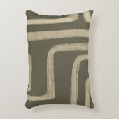 グリーンセージ素朴装飾用クッション アクセントクッション (正面(垂直))