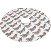 グリーンセーター&ハットダックスシャンドクリスマスツリースカート ブラッシュドポリエステルツリースカート (アングル)