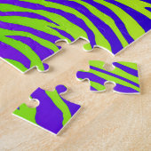 グリーンゼブラ ジグソーパズル (側面)