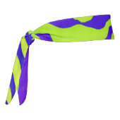 グリーンゼブラ タイヘッドバンド (回転270)