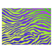 グリーンゼブラ テーブルクロス (正面(横))