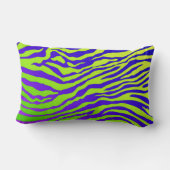 グリーンゼブラ ランバークッション (裏面)